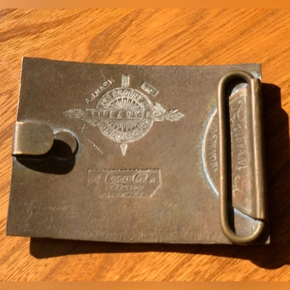 Vintage 1960s-1970s Coca-Cola Belt Buckle *Special Backstory* - Picture 2 of 7